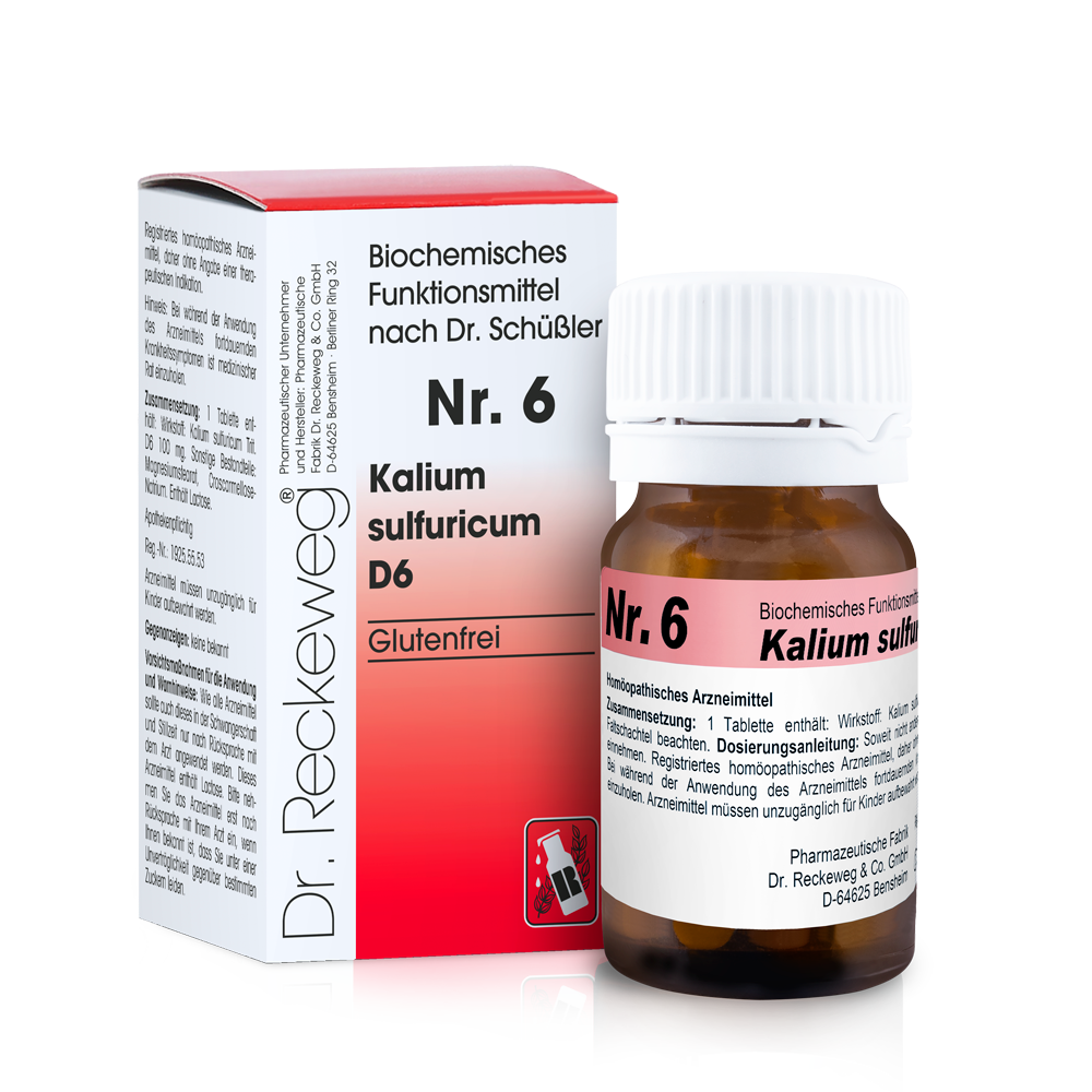Schüßler Salz Nr. 6 Kalium sulfuricum D6