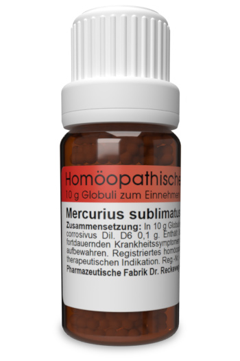 Mercurius sublimatus corrosivus D6, D12