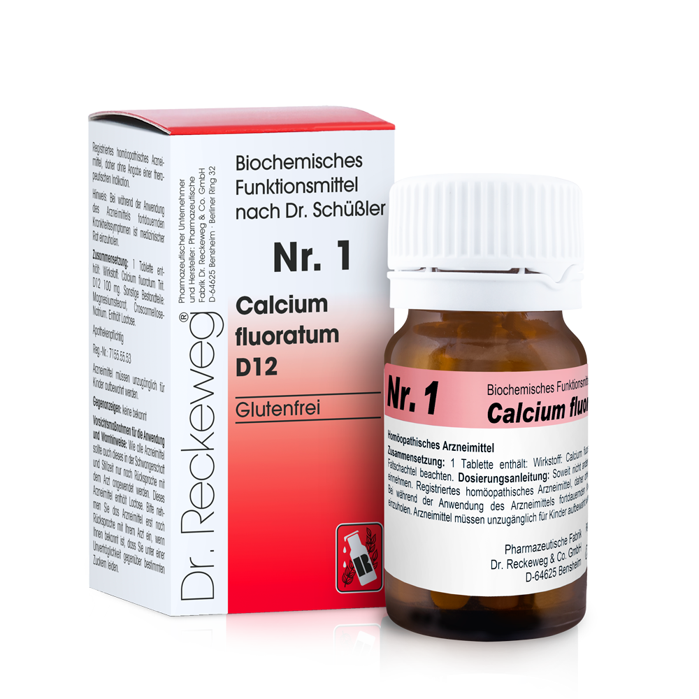 Schüßler Salz Nr. 1 Calcium fluoratum D12