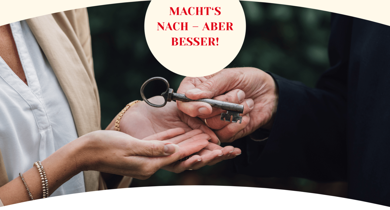 Macht's nach - aber besser